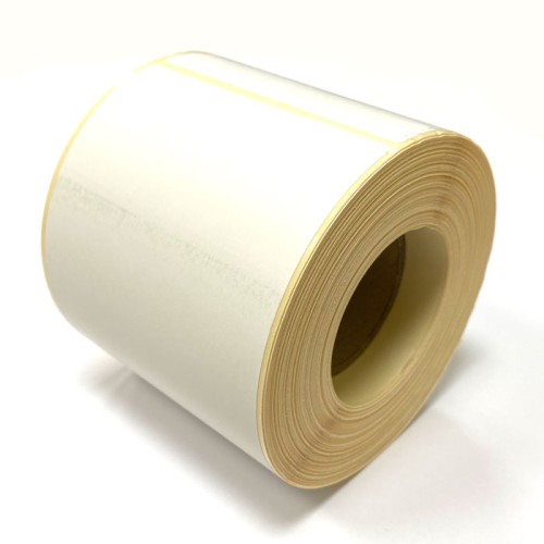 Термотрансферная этикетка 75*120мм п/гл, втулка 40мм, 300 шт