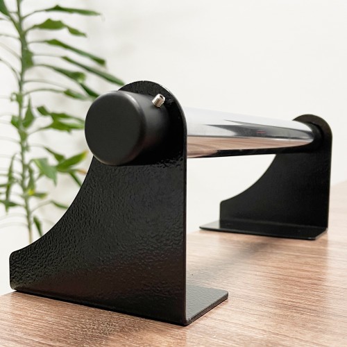 Диспенсер для стрейч пленки 25 см (оброллер), настольный (настенный),черный, ПрофПогрузка