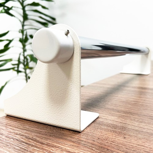 Диспенсер для стрейч пленки 50 см (оброллер), настольный (настенный), белый, ПрофПогрузка