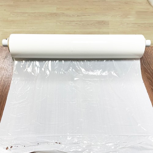 Диспенсер для стрейч пленки 50 см (оброллер), настольный (настенный), белый, ПрофПогрузка