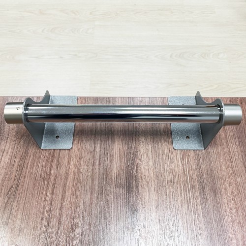 Диспенсер для стрейч пленки 25 см (оброллер), настольный (настенный),серый, ПрофПогрузка