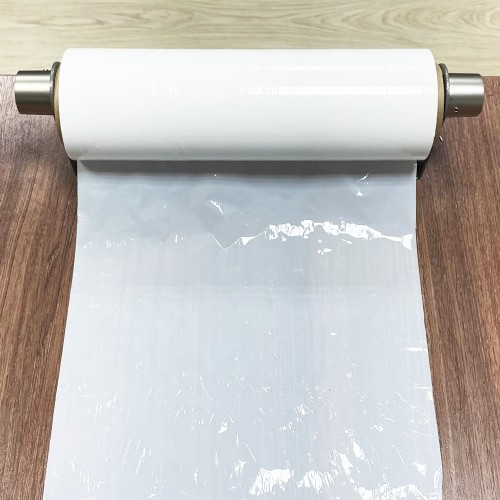 Диспенсер для стрейч пленки 25 см (оброллер), настольный (настенный),серый, ПрофПогрузка