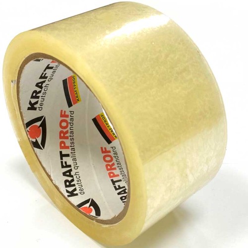 Упаковочная клейкая лента 48мм*60м (прозрачная) 43 мкм