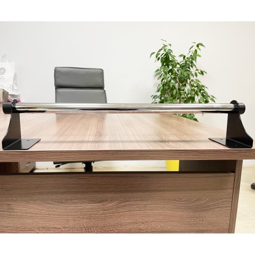 Диспенсер для стрейч пленки 50 см (оброллер), настольный (настенный), черный, ПрофПогрузка