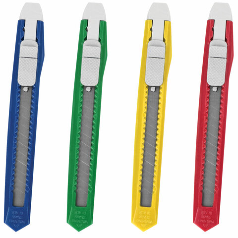 Нож канцелярский 9 мм Basic