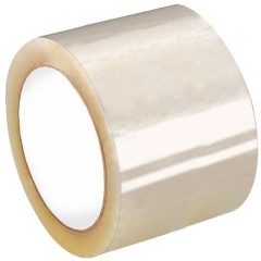 Упаковочная клейкая лента 72мм*120м (прозрачная) 50 мкм