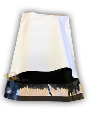 Курьерский пакет белый 600*600+40, 50 мкм, без лого, без кармана (50 шт/уп)