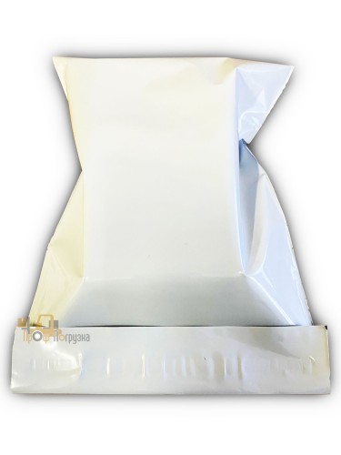 Курьерский пакет белый 600*600+40, 50 мкм, без лого, без кармана (50 шт/уп)