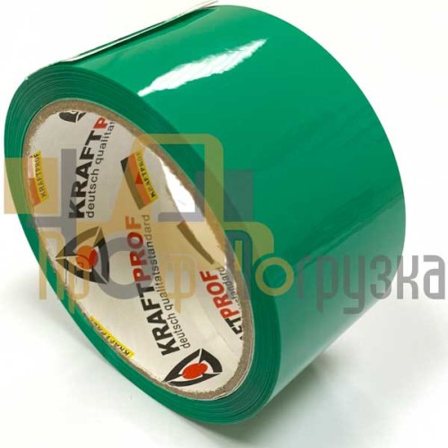 Упаковочная клейкая лента цветная 48мм*50м, 45 мкм (Зеленый) - 6 рул