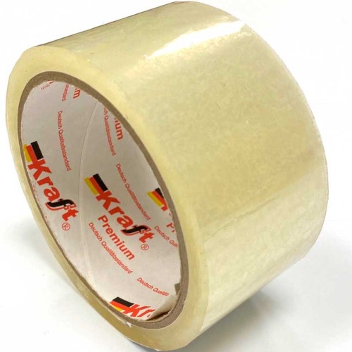 Упаковочная клейкая лента 48мм*50м (прозрачная) 40 мкм